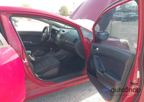 2016 Kia Forte Lx from USA, damaged, VIN KNAFK4A63G5566551